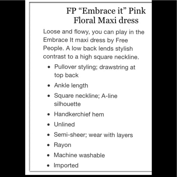 NWT Free People Dress - Picture 7 of 7